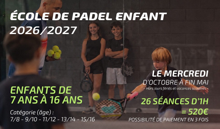 Cours enfants 2026-2027