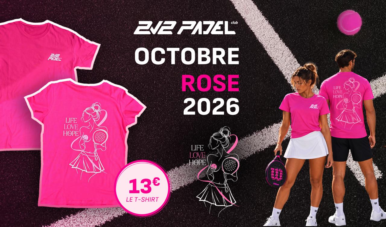 Octobre Rose : le 2V2 Padel Club se mobilise avec Gustave Roussy
